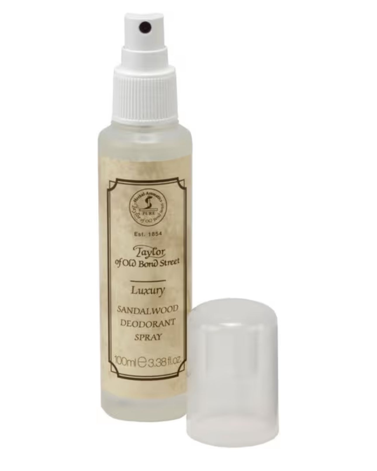 Taylor of Old Bond Street 100ml Luxury Sandalwood Deodorant Spray