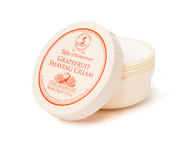 Grapefruit Shaving Cream Bowl 150g