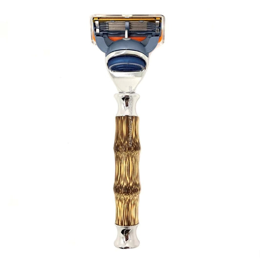 Eco-Friendly Bamboo Double Edge Safety Razor for Men