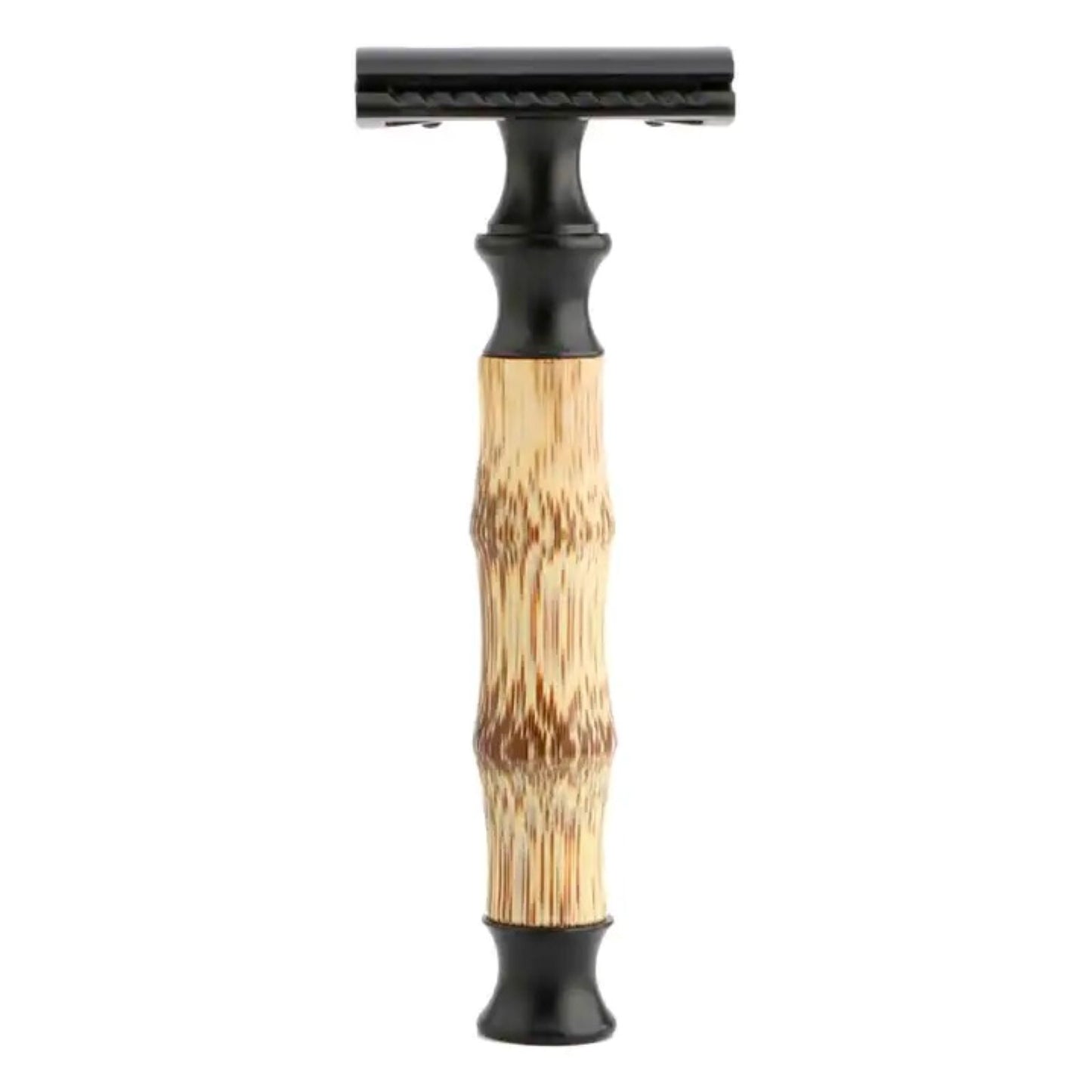 Eco-Friendly Precision – Bamboo Handle Safety Razor for Men