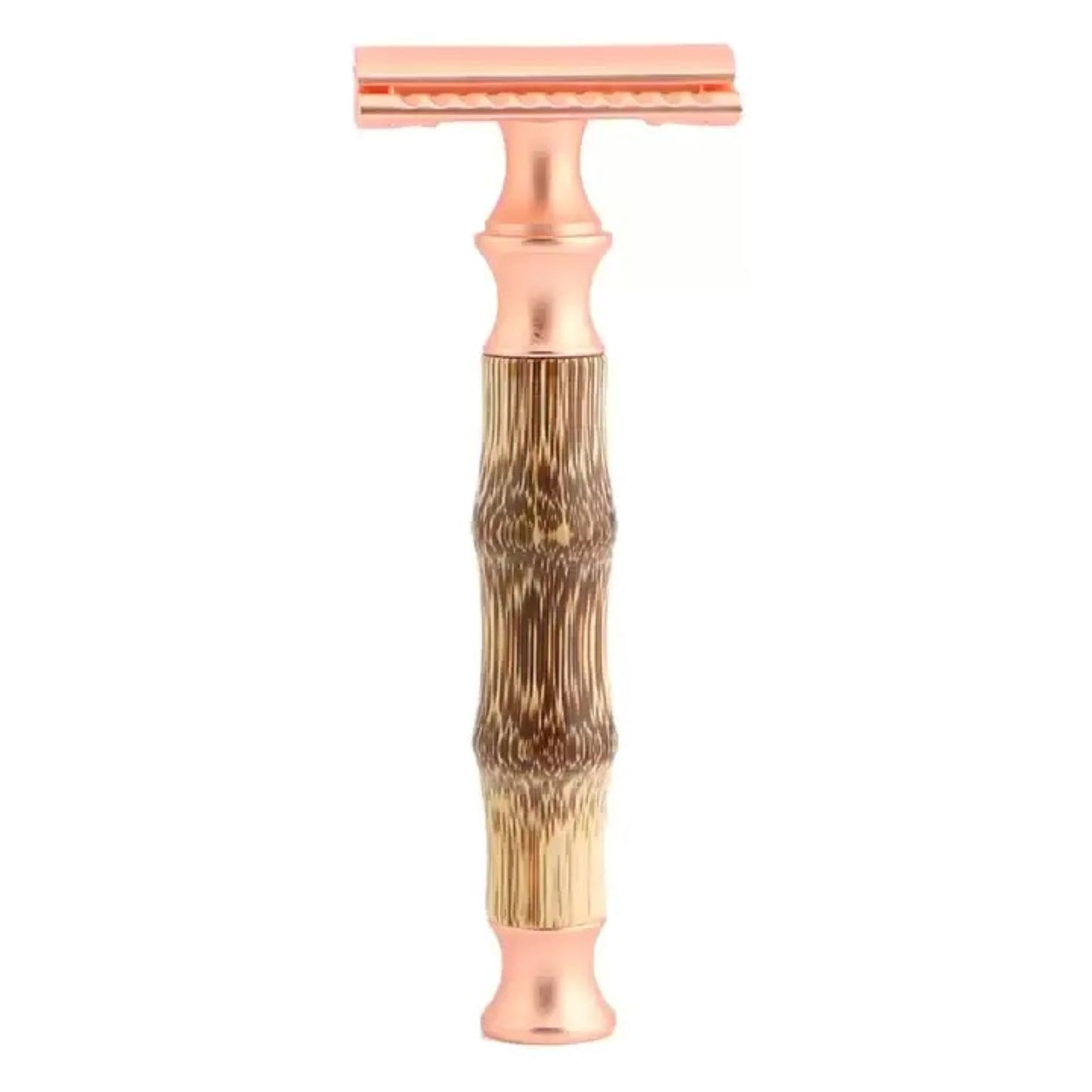Eco-Friendly Precision – Bamboo Handle Safety Razor for Men