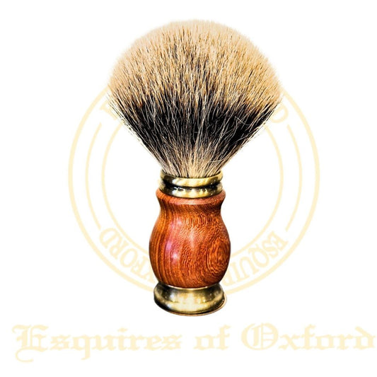 Timeless Rosewood Badger Hair Shaving Brush – 21mm