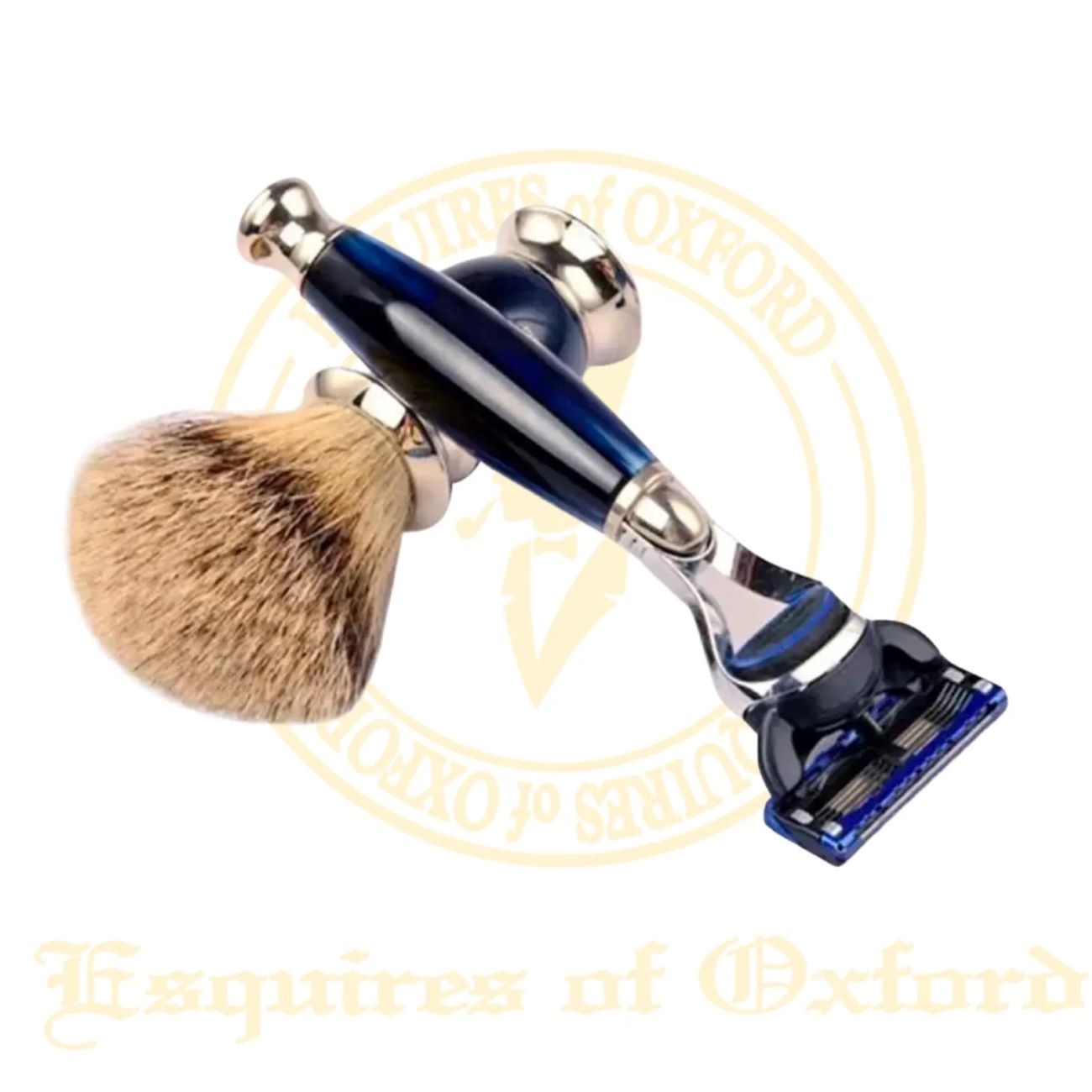 Esquires Of Oxford Silvertip Badger Shaving Set