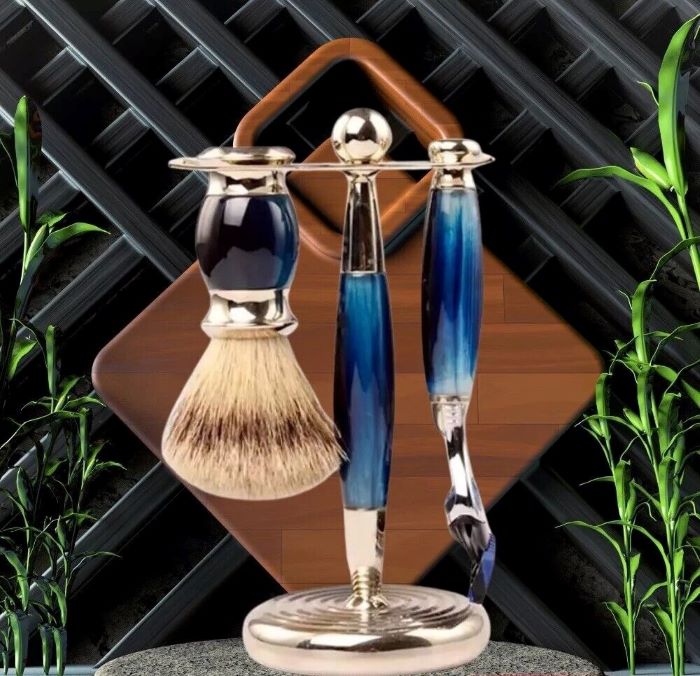 Esquires Of Oxford Silvertip Badger Shaving Set