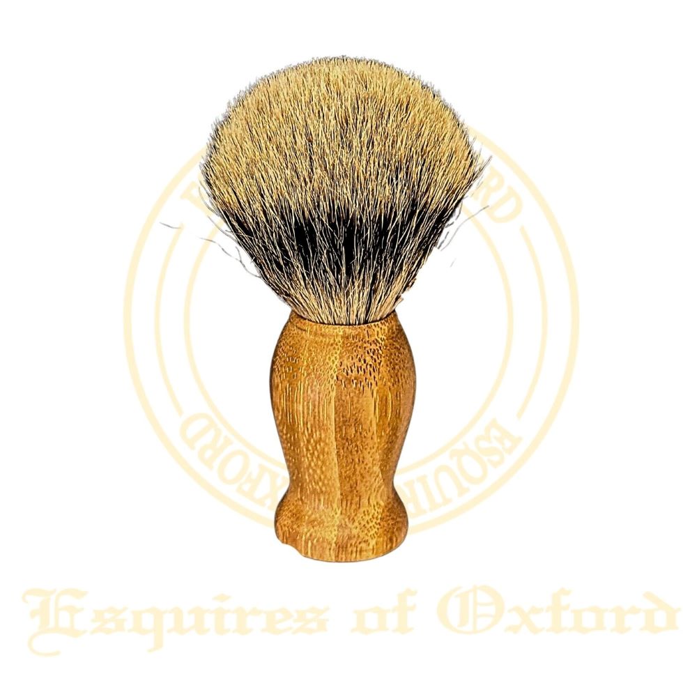 Esquires of Oxford Wooden Handle Shaving Brush – 21mm Badger Hair
