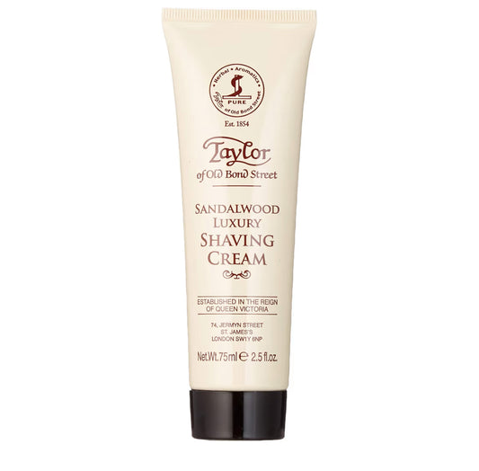 Taylor Of Old Bond Street Shaving Cream Sandalwood, 2.5-Ounce