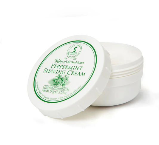 Peppermint Shaving Cream Bowl 150g